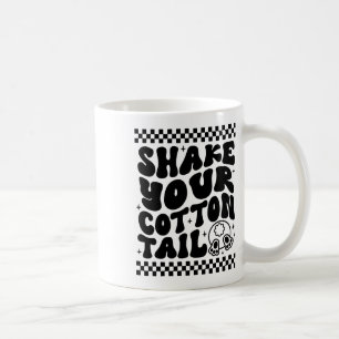 Caneca De Café Balanço Divertido do Seu Rabo de Algodão Retrô Coe