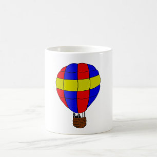 Caneca De Café Balão de Ar Quente