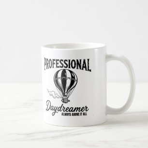 Caneca De Café Balão de Ar Quente do Sonhador Profissional