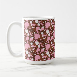 Caneca De Café Balão de café marrom M-15oz, pontos napolitanos