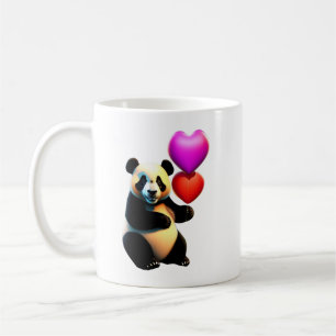 Caneca De Café Balão de namorados e coração, Dia de os namorados
