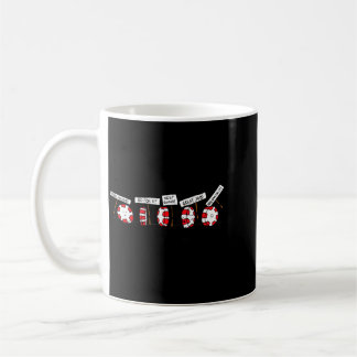 Caneca De Café Balas Encorajadoras Marchando - Hortelã Pimenta En