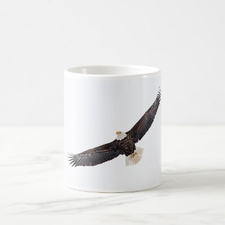 Caneca De Café Bald Eagle em voo
