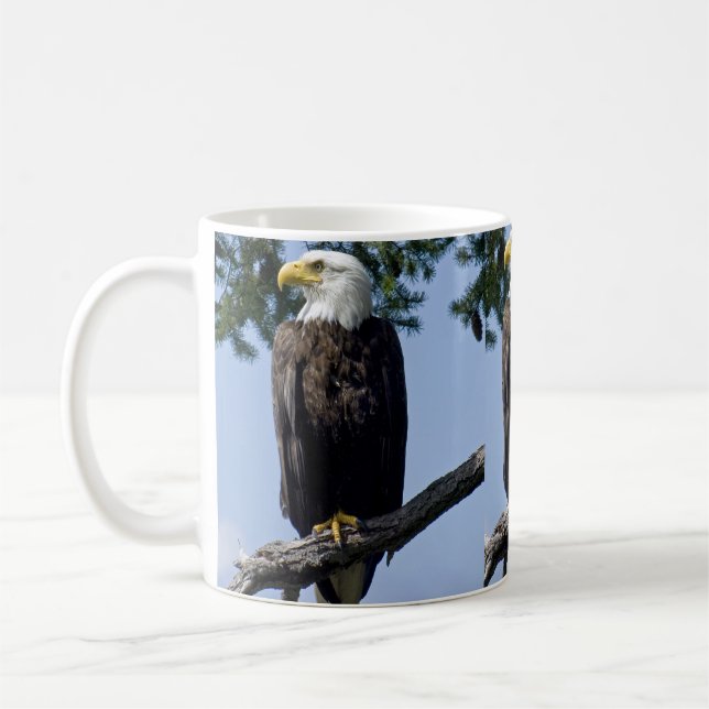 Caneca De Café Bald Eagle Mugs (Esquerda)