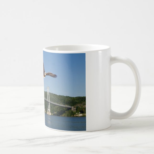 Caneca De Café Bald Eagle (Orgulho Americano) (Direita)