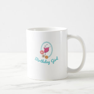 Caneca De Café Balé Aniversário de Ballerina