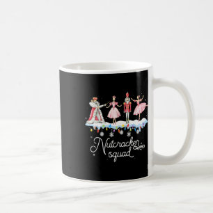 Caneca De Café Balé de Nutcracker de Natal Dançando Mulheres Cria