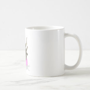 Caneca De Café Balé Elephant En Pointe