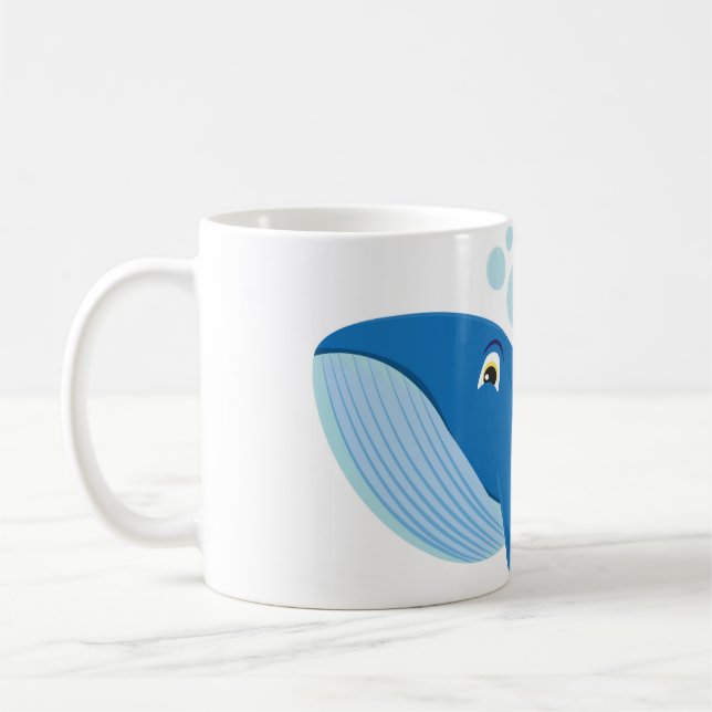 Caneca De Café Baleia (Esquerda)