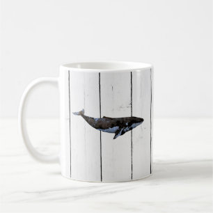 Caneca De Café Baleia Azul - Russo do Armário Náutico