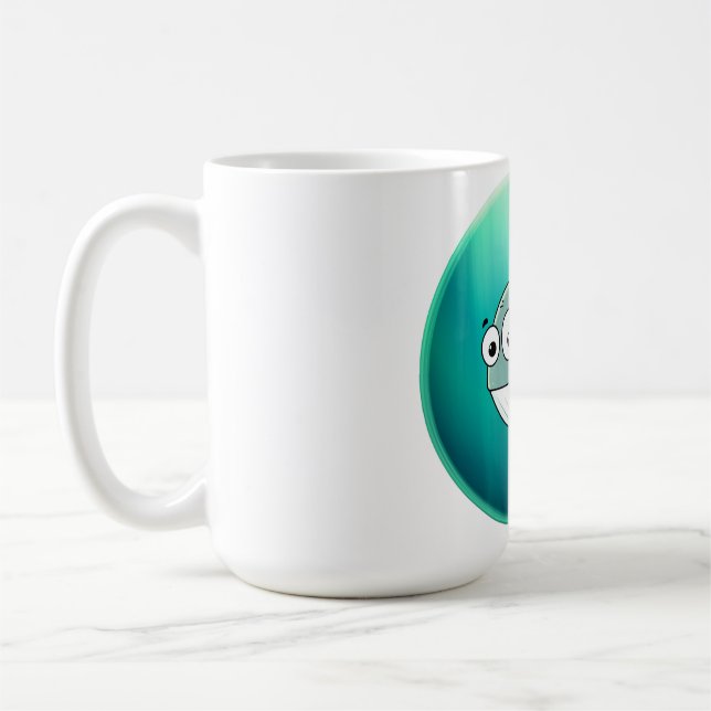 Caneca De Café Baleia, Cachalote, Subaquático (Esquerda)