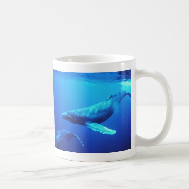 Caneca De Café Baleia de Humpback (Direita)