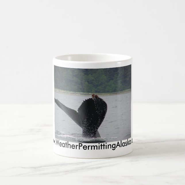 Caneca De Café Baleia de uma cauda (Centro)