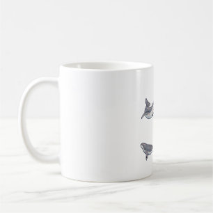 Caneca De Café Baleia-jubarte-corcunda Delícia � Arte Animal Bela