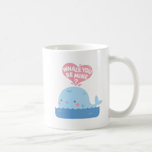 Caneca De Café Baleia Você É Minha Concessão De Amor