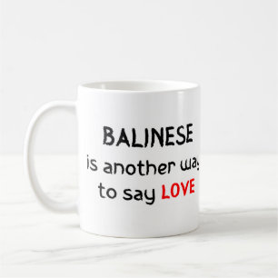caneca de café balinesa