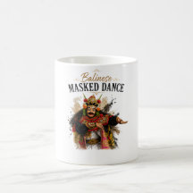 Balinese Masked Dance Mug