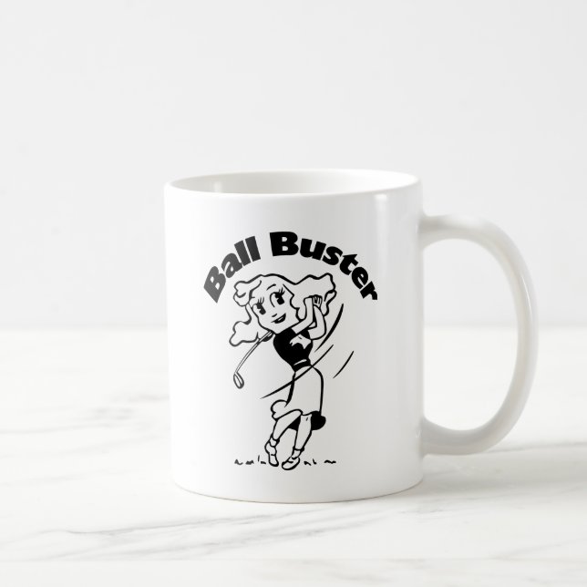 Caneca De Café Ball Buster (Direita)
