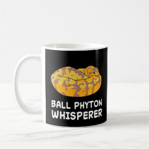 Caneca De Café Ball Python Whisperer Cobra Repltile Herpetologist