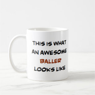 Caneca De Café Baller, incrível