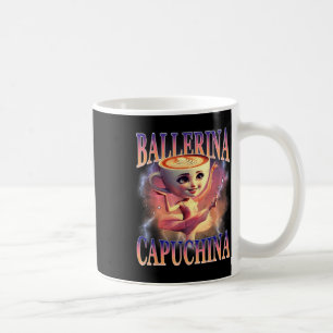 Caneca De Café Ballerina Capuchina Funny Italiana Brainrot Memu H
