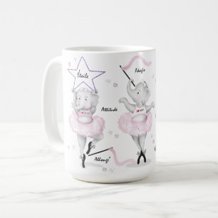 Caneca De Café Ballerina Elephant Dance Considerando