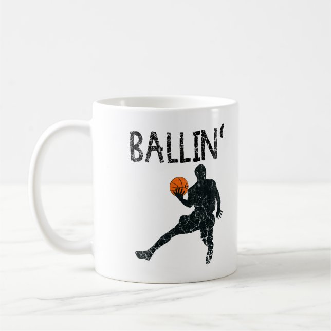 Caneca De Café Ballin' Coffee Mug (Esquerda)
