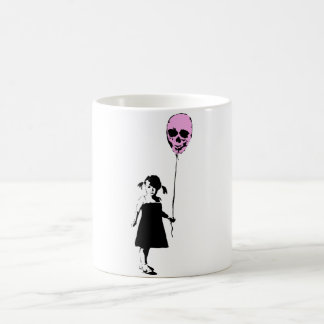 Caneca De Café Balloon Girl