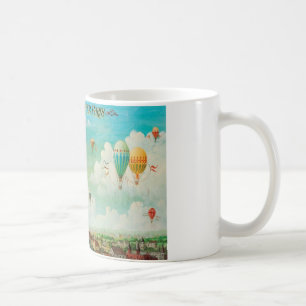 Caneca De Café Ballooning sobre Paris