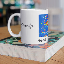 Caneca De Café Balloons or Create Your Own Best Sister Ever!
