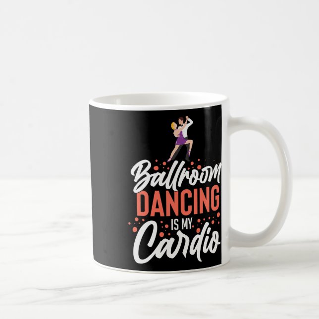 Caneca De Café Ballroom Dancing Beginner Music Dancer Lessons (Direita)