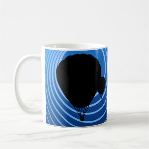 Caneca De Café balonismo ao luar