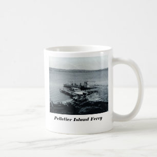 Caneca De Café Balsa da ilha de Pelletier