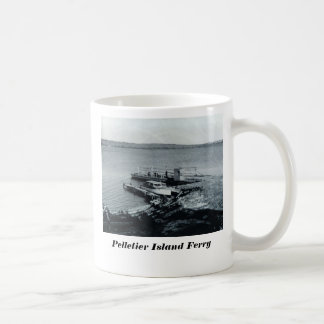 Caneca De Café Balsa da ilha de Pelletier