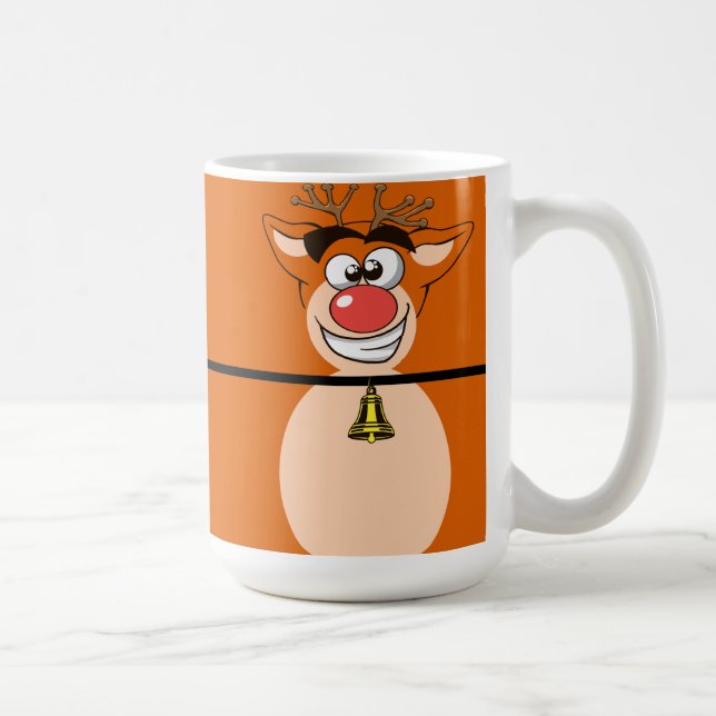 Caneca De Café Balsa de Natal Whimsical (Direita)