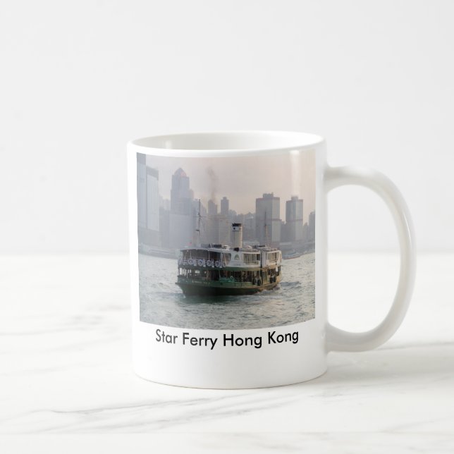 Caneca De Café Balsa Hong Kong da estrela (Direita)