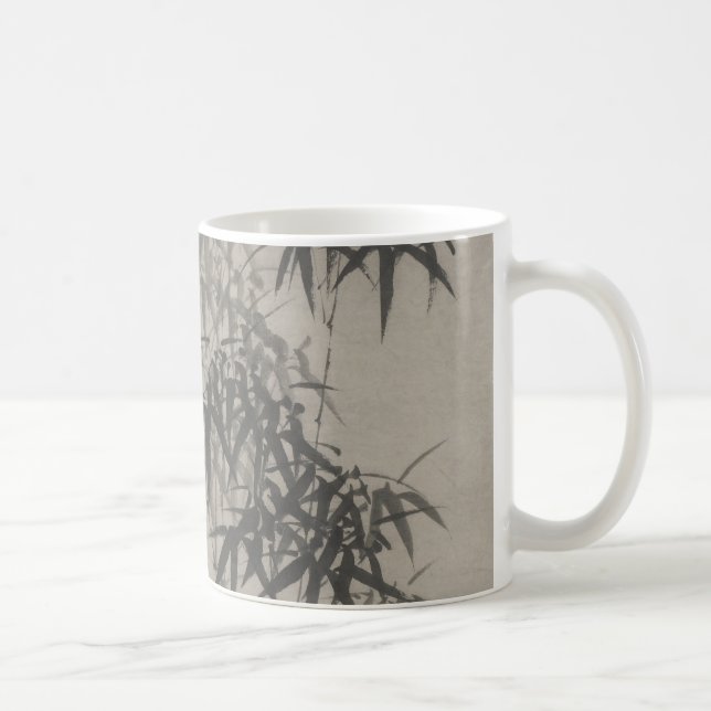 Caneca De Café Bamboo and Rocks - Zheng Xie (1755 - 1765) (Direita)
