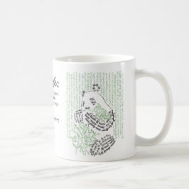Caneca De Café Bamboo Panda Mug do Mundo