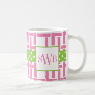 Caneca De Café Bambu e Grosgrão Monograma