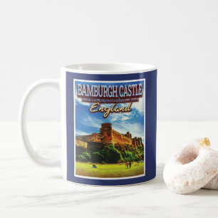 CANECA DE CAFÉ BAMBURGH CASTLE - BAMBURGH NORTHUMBERLAND ENGLAND