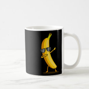 Caneca De Café Banana Amarela Dabbing - Fruta Dab Funny Dancing