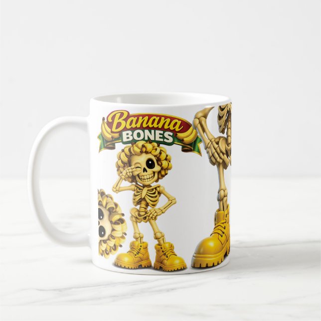 Caneca De Café Banana Bones (Esquerda)