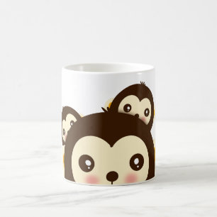 Caneca De Café Banana Buddies