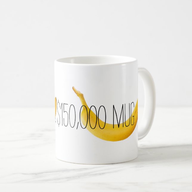 Caneca De Café banana de $150.000 (Frente Esquerda)