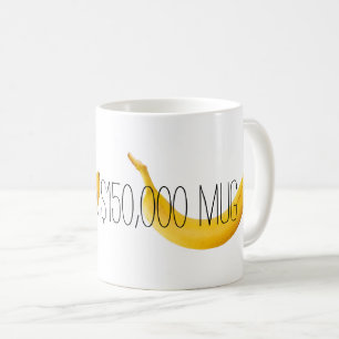 Caneca De Café Banana de US$ 150 mil