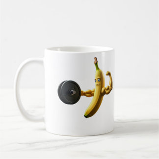 Caneca De Café banana engraçada no poder