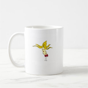 Caneca De Café Banana glamorosa, tema banana