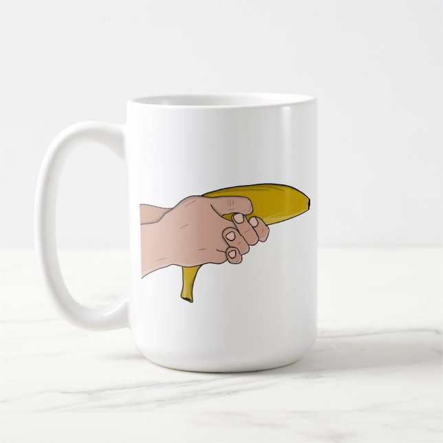 Caneca De Café Banana letal (Esquerda)