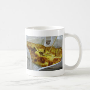 Caneca De Café Banana Pancake Roti... Comida da Rua Tailandesa