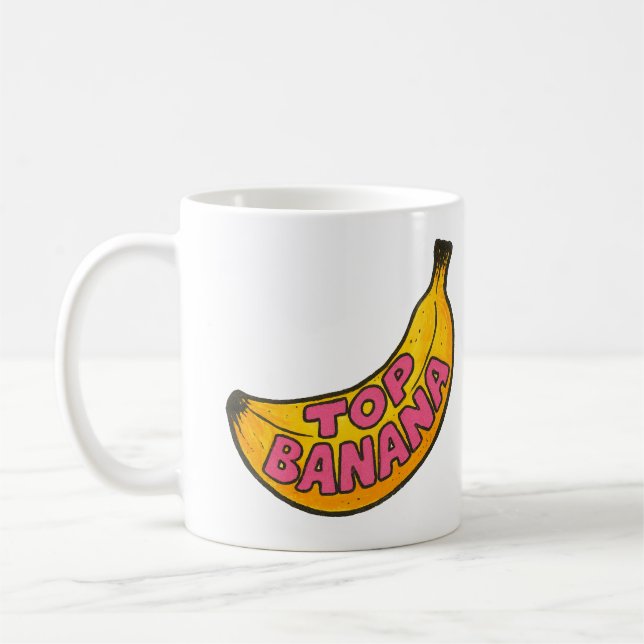 Caneca De Café Banana Superior (Esquerda)